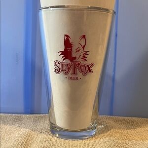 Sly Fox Red Logo Pint Glass